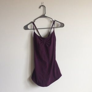 Lululemon dark purple workout tank